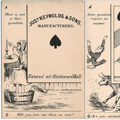 Comic Question & Answer cards Comic Question & Answer cards